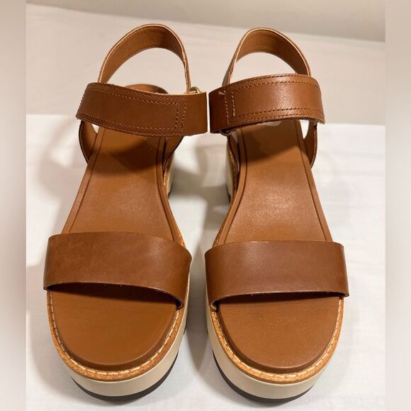 Sorel Joanie IV Y Strap Wedge Heel Sandals Size 9 - Picture 3 of 11